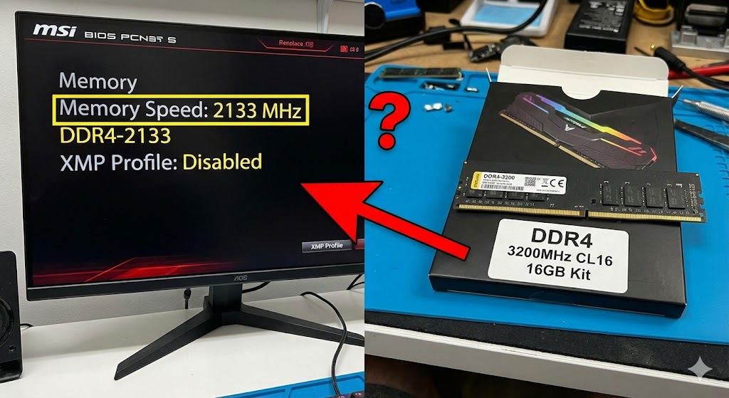 Ram Speed Mismatch