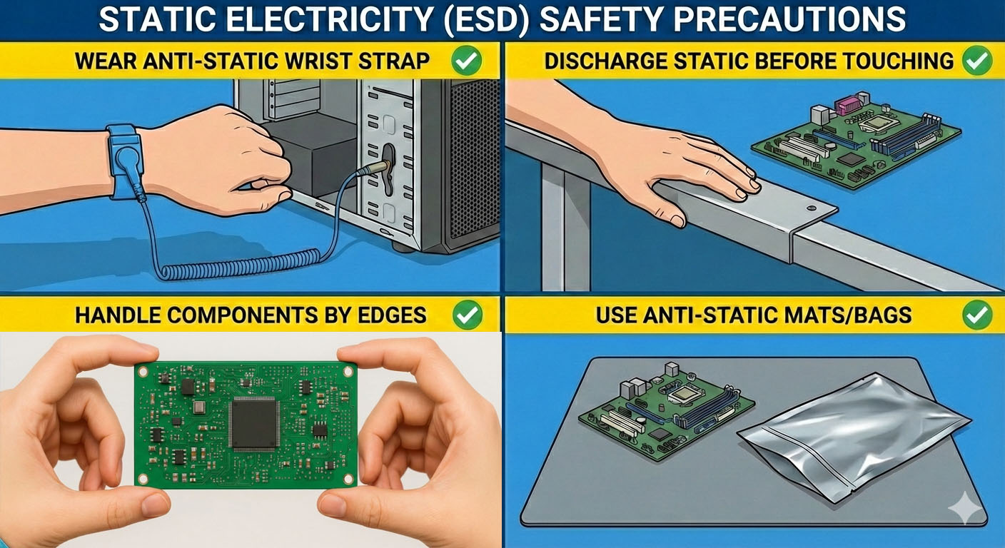 Electronic Components and ESD